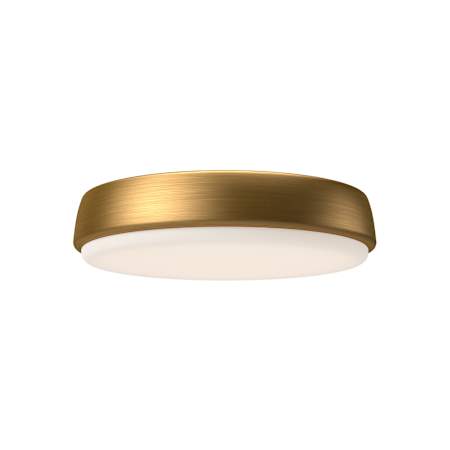 Alora Lighting Laval 12" Wide LED Flush Mount Ceiling Fixture Aged Gold