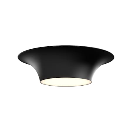 Alora Lighting Emiko 2 Light 16" Wide Flush Mount Ceiling Fixture Matte Black
