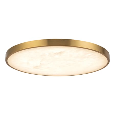Alora Lighting Evelyn 15" Wide LED Flush Mount Ceiling Fixture Brushed Gold / Alabaster