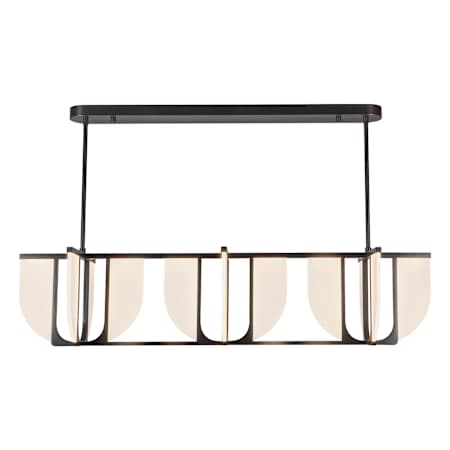 Alora Lighting Anders 59" Wide LED Abstract Chandelier Urban Bronze