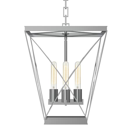 Alora Lighting Lattice 4 Light 17" Wide Multi Light Pendant Polished Chrome