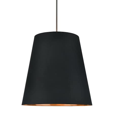 Alora Lighting Calor 3 Light 30" Wide Pendant Urban Bronze / Black / Gold