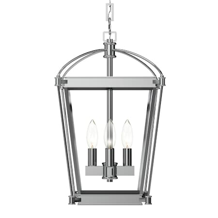Alora Lighting Manor 4 Light 12" Wide Taper Candle Multi Light Pendant Polished Chrome