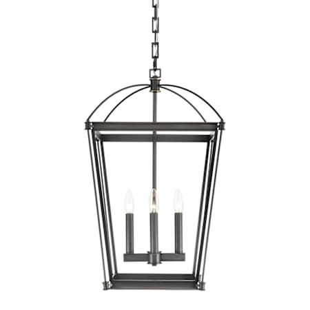 Alora Lighting Manor 4 Light 17" Wide Taper Candle Multi Light Pendant Urban Bronze