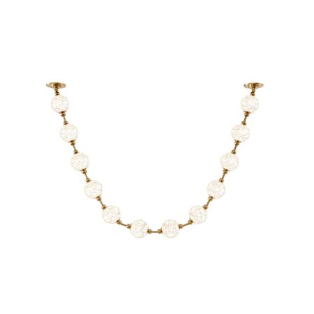 Alora Lighting Marni 86" Wide 3000K LED Linear Pendant Natural Brass