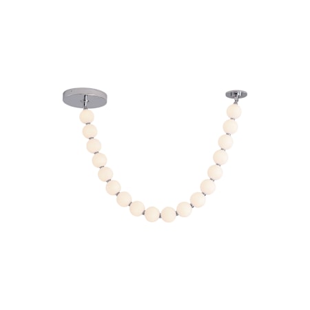 Alora Lighting Akoya 62" Wide LED Linear Pendant Chrome