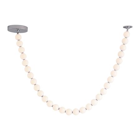 Alora Lighting Akoya 104" Wide LED Linear Pendant Chrome