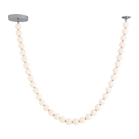 Alora Lighting Akoya 125" Wide LED Linear Pendant Chrome