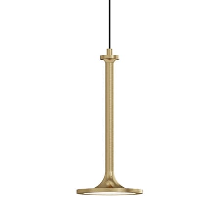 Alora Lighting Issa 9" Wide Mini Pendant Brushed Gold