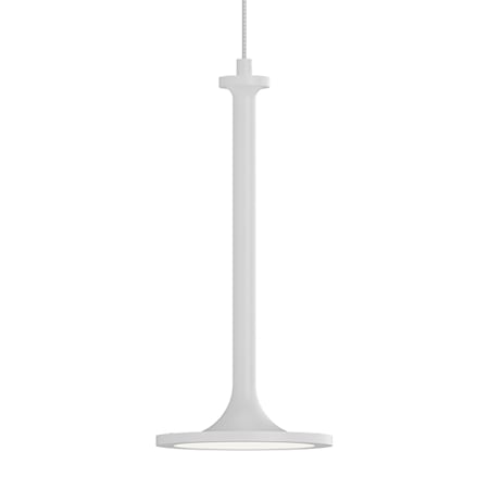Alora Lighting Issa 6" Wide LED Mini Pendant White