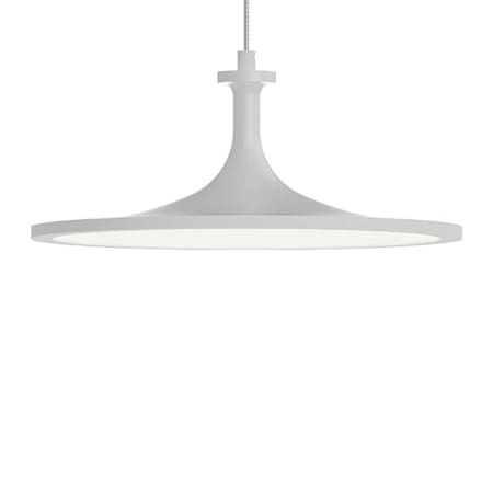 Alora Lighting Issa 12" Wide LED Pendant White
