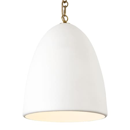 Alora Lighting Grant 14" Wide Pendant Antique White