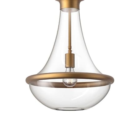 Alora Lighting Marcel 17" Wide Pendant Aged Gold