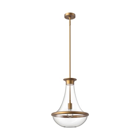 Alora Lighting Marcel 17" Wide Pendant Aged Gold