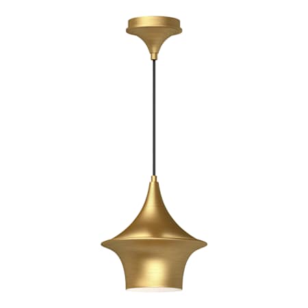 Alora Lighting Emiko 10" Wide Mini Pendant Brushed Gold