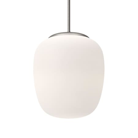 Alora Lighting Holden 14" Wide Pendant with Opal Glass Shade Brushed Nickel