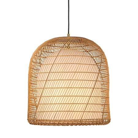 Alora Lighting Bondi 20" Wide Pendant Brushed Gold / Opal Glass