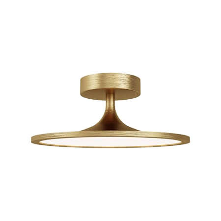 Alora Lighting Issa 8" Wide Semi-flush Ceiling Fixture Brushed Gold