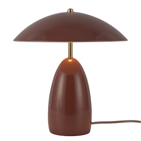Alora Lighting Poppy 14" Tall LED Vase Table Lamp Burgundy