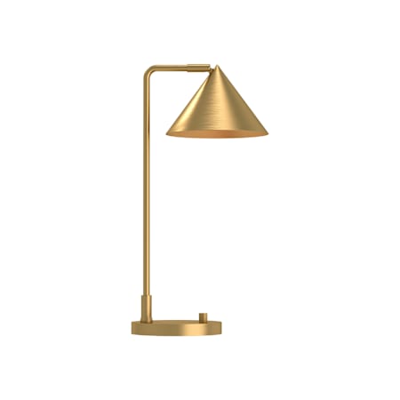 Alora Lighting Remy 11" Tall Buffet Table Lamp Brushed Gold