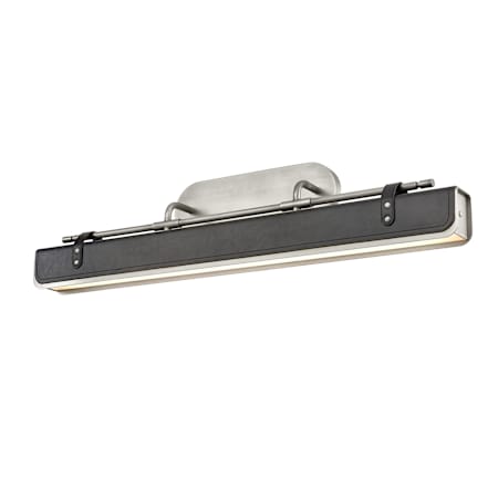 Alora Lighting Valise 32" Wide LED Bath Bar Aged Nickel / Tuxedo