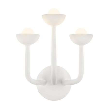 Alora Lighting Spade 3 Light 12" Tall LED Bathroom Sconce Antique White