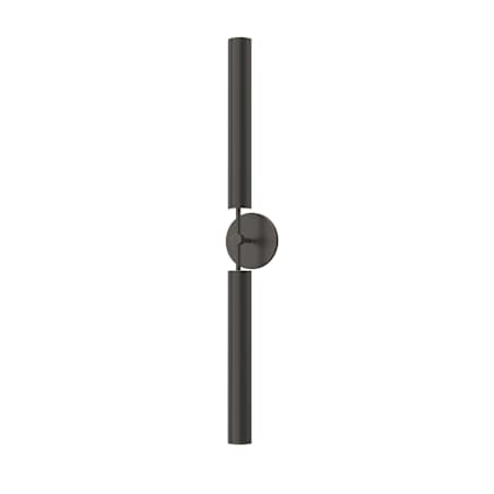 Alora Lighting Astrid 2 Light 33" Tall LED Bathroom Sconce - ADA Urban Bronze