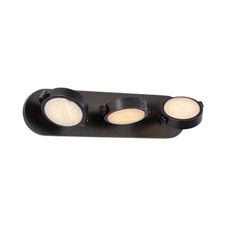 Alora Lighting Blanco 3 Light 26" Wide LED Vanity Light Urban Bronze / Alabaster