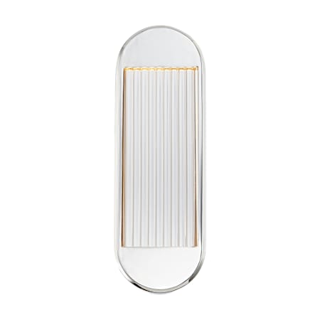 Alora Lighting Palais 24" Tall LED Wall Sconce Polished Nickel