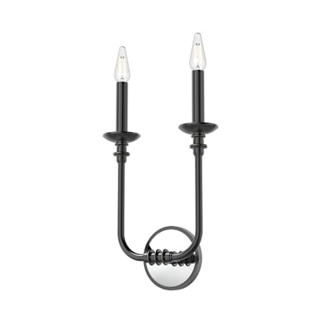 Alora Lighting Peabody 2 Light 15" Tall Bathroom Sconce - ADA Urban Bronze
