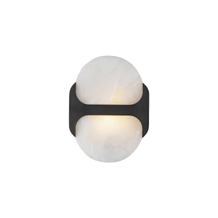 Alora Lighting Odin 2 Light 9" Tall Bathroom Sconce Urban Bronze / Alabaster
