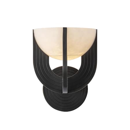 Alora Lighting Colette 9" Tall LED Bathroom Sconce Urban Bronze / Alabaster