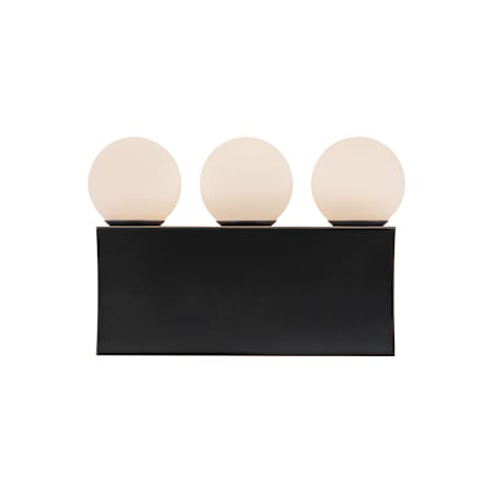 Alora Lighting Sinclair 3 Light 12" Wide LED Vanity Light Urban Bronze