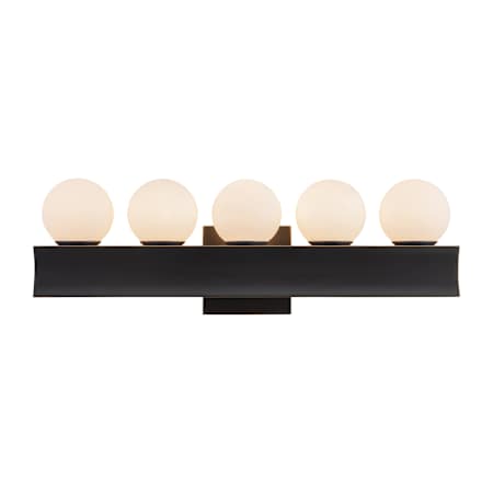 Alora Lighting Sinclair 5 Light 21" Wide LED Vanity Light Urban Bronze