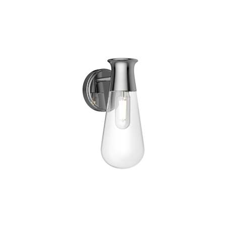 Alora Lighting Marcel 12" Tall Wall Sconce Chrome
