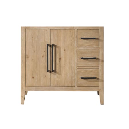 Altair Laurel 36" Single Free Standing Vanity Cabinet Only - Less Vanity Top Weathered Fir