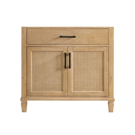 Altair Solana 36" Single Free Standing Vanity Cabinet Only - Less Vanity Top Weathered Fir
