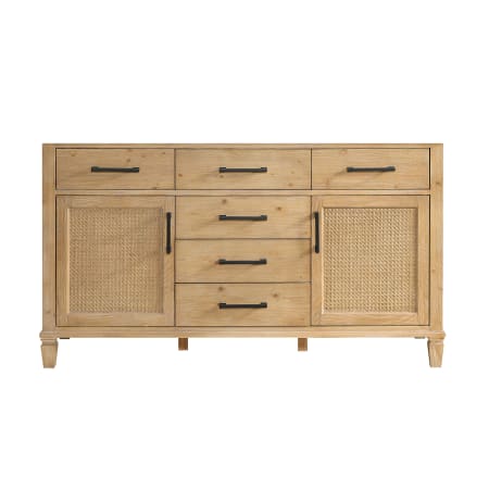 Altair Solana 60" Double Free Standing Vanity Cabinet Only - Less Vanity Top Weathered Fir