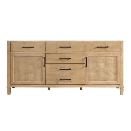 Altair Solana 72" Double Free Standing Vanity Cabinet Only - Less Vanity Top Weathered Fir