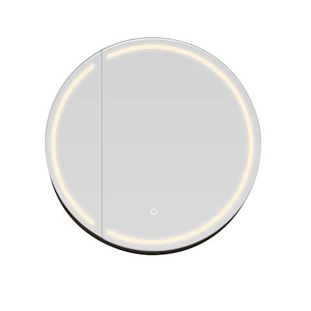 Altair Radiant 24" x 24" Lighted Frameless Single Door Medicine Cabinet No Frame