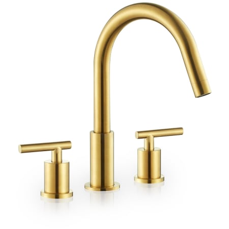 Altair Balen 2.2 GPM Widespread Bathroom Faucet Brushed Gold