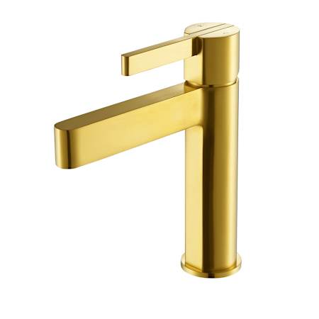Altair Stila 1.2 GPM Single Hole Bathroom Faucet Brushed Gold