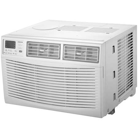 Amana 10,000 BTU 115V Programmable Window Air Conditioner with Remote and Washable Air Filter White