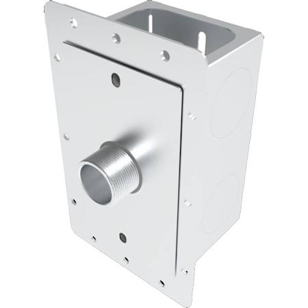 Amba Concealed Wall Box for Towel Warmer Installation Brushed Stainless