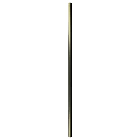 Amba Modello i 59"W x 1-5/8"H 115V Single Round Bar Stainless Steel Towel Warmer Brushed Bronze