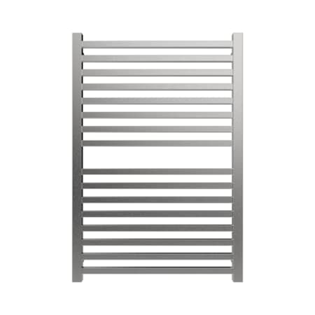 Amba Quadro 29-1/8"W x 42-5/8"H 115 V Hardwired Stainless Steel Towel Warmer Brushed Stainless
