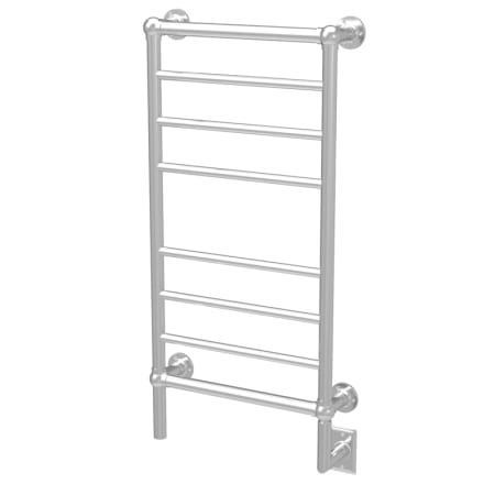 Amba Traditional 21-1/16" W x 43-15/16" H 115 V Hardwired Steel Towel Warmer Polished Nickel