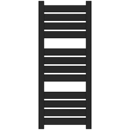 Amba Vega 22-7/8"W x 55-1/8"H 115 V Hardwired Stainless Steel Towel Warmer Matte Black