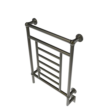 Amba Traditional 25-1/4" W x 35-3/4" H 115 V Hardwired Steel Towel Warmer Brushed Bronze