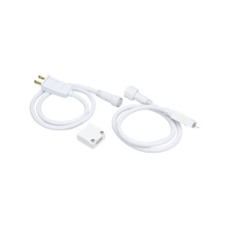 American Lighting Linear 7" Long Connection Kit White